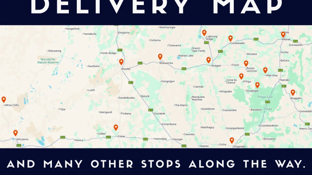 Western NSW delivery — western nsw 2